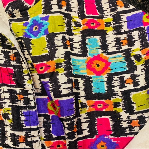 Vintage Colorful Print Windbreaker Jacket Size M - Picture 7 of 12